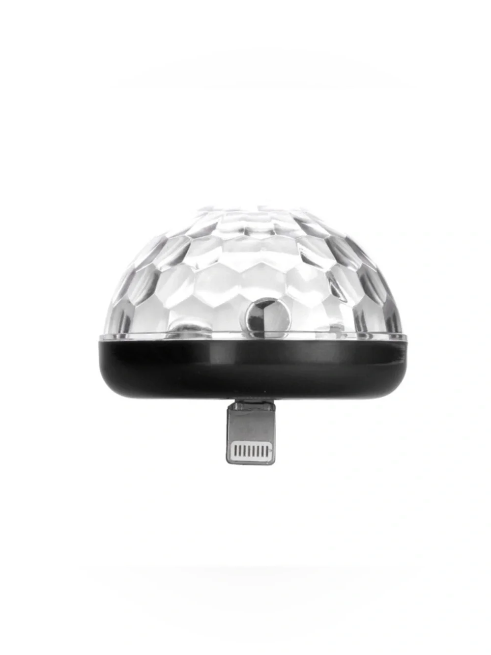 Kikkerland Phone Disco Light - Black/Clear Party Light for iPhone